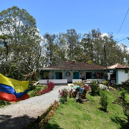 Bacoa Hostel Guatapé Buitenkant foto